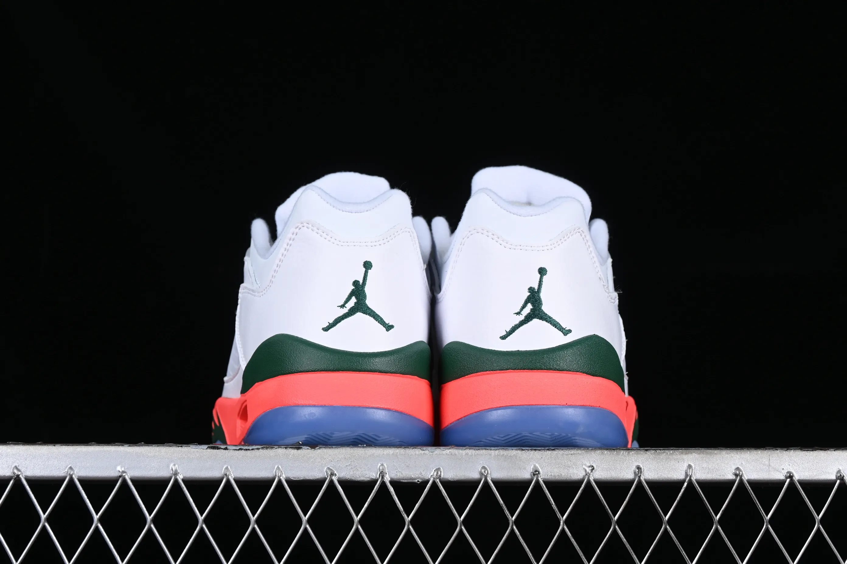 All categories Air Jordan Jordan series basketball shoes Air Jordan 5 Z version Air Jordan Retro Low AJ5 Joe 5 Knicks white blue orange low-top basketball shoes FQ1316-018